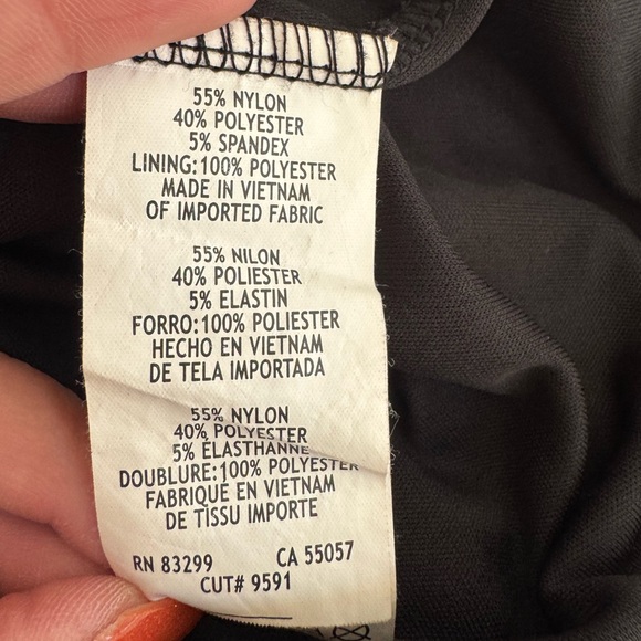 Jump Elegant Black Lace Long Sleeve Dress Juniors Size Large - Picture 6 of 9